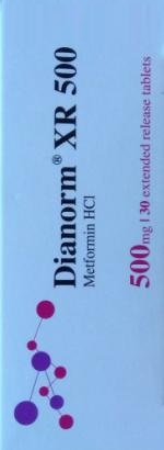 Dianorm XR 500mg